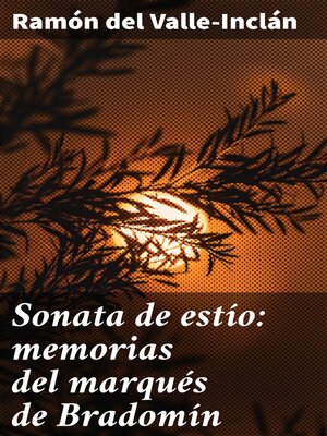 cover image of Sonata de estío